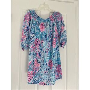 Lilly Pulitzer Maryellen Dress Size XS Zanzibar Party Princess Pineapple